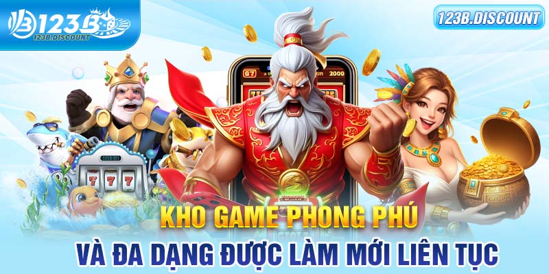 Kho game làm mới liên tục