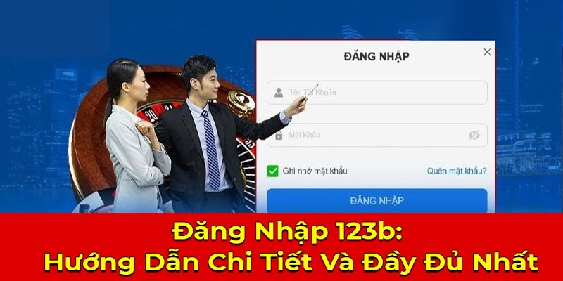 Quy trình đăng nhập 123b chuẩn chỉnh và chuyên nghiệp